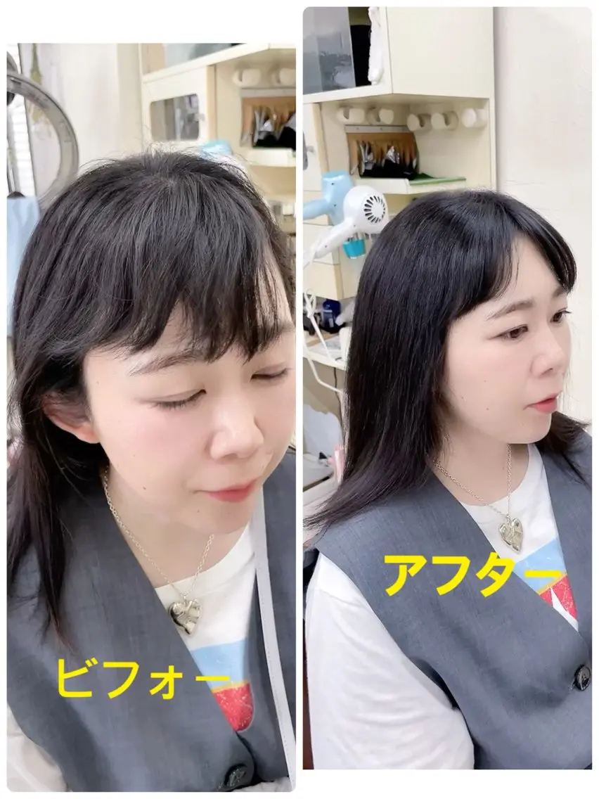 パーマ ストレートパーマ 竹内 秀美のヘアスタイル