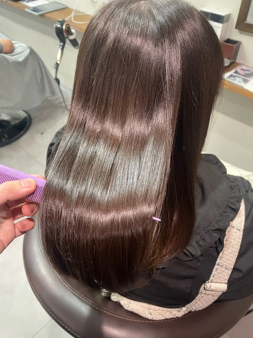【予約率No1ご新規様限定☆】カット+髪質改善メテオカラー+トリートメントの写真