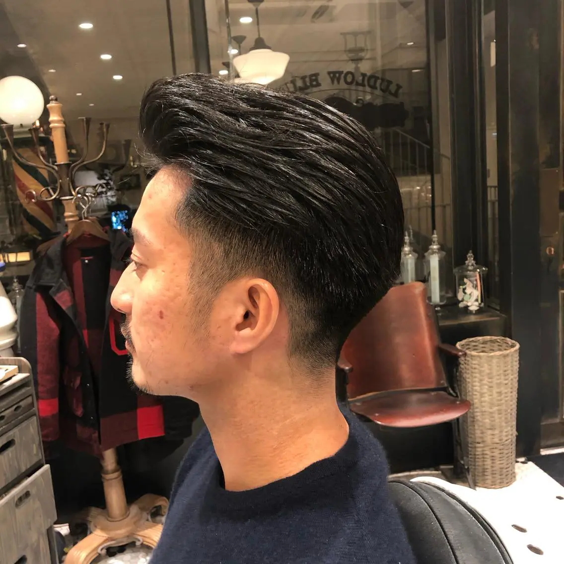 ショート メンズ 山﨑 愛也のヘアスタイル