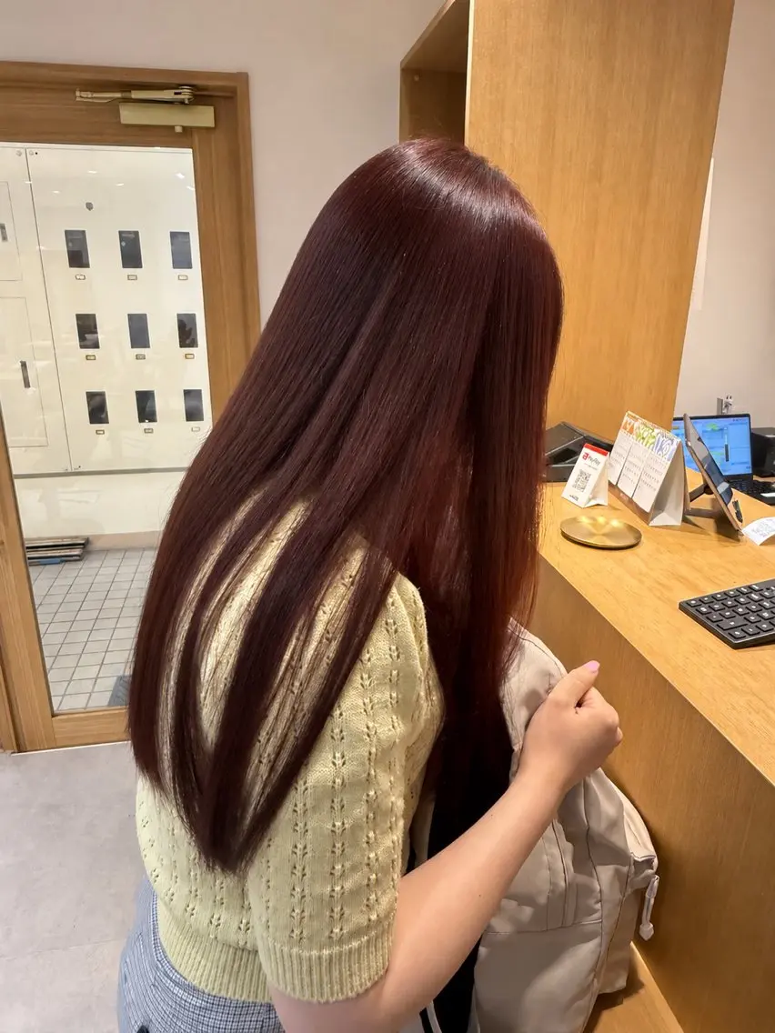 ロング カラー fumika ☪︎⋆のヘアスタイル