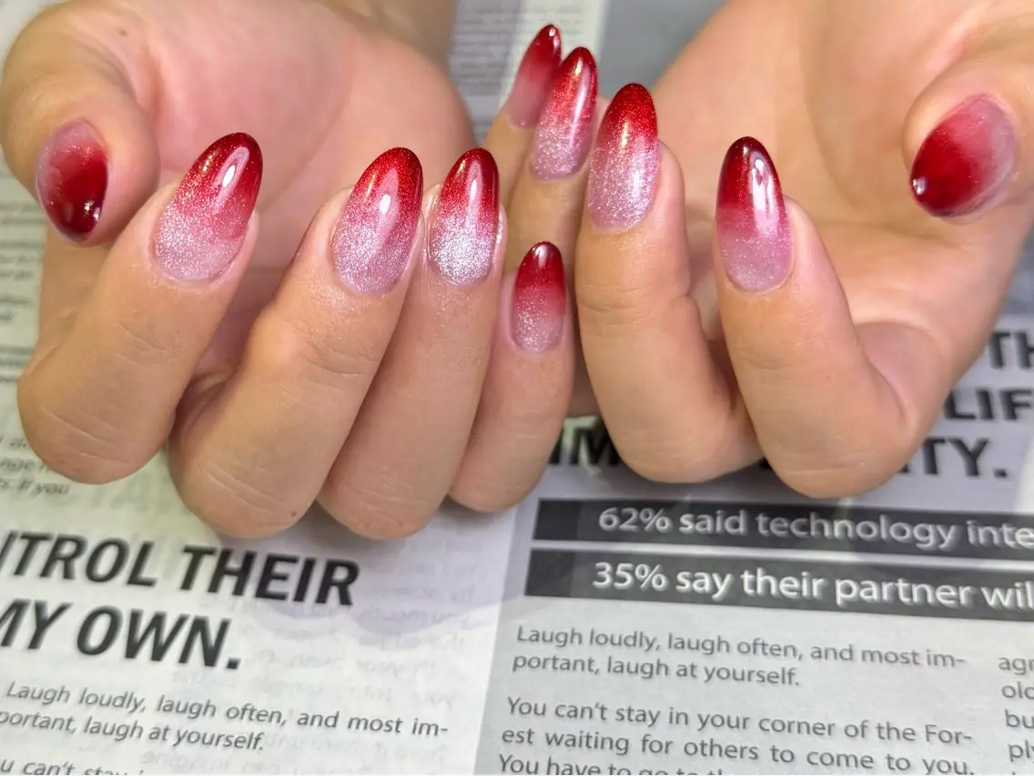 ネイル マグネットネイル ハンドネイル Mnailsalon フィルイン対応サロンのネイルデザイン