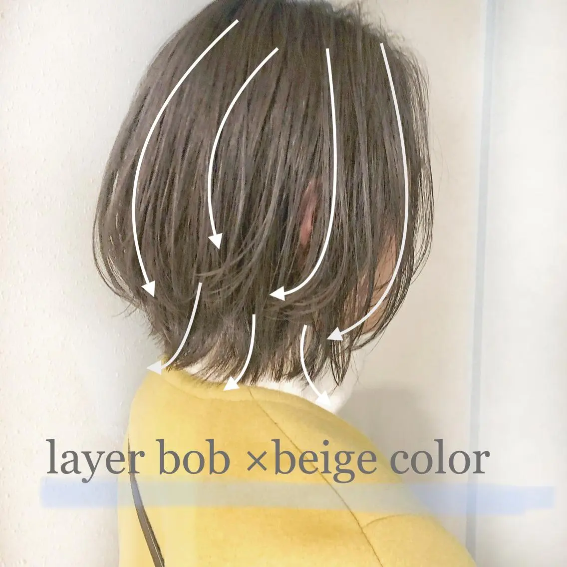 ショート カラー ボブレイヤー アディクシーカラー ベージュカラー ブラウンカラー 透明感カラー カット ヘアカラー パーマ トリートメント 🍎みついじゅん🍏 ボブ指名No.1のヘアスタイル