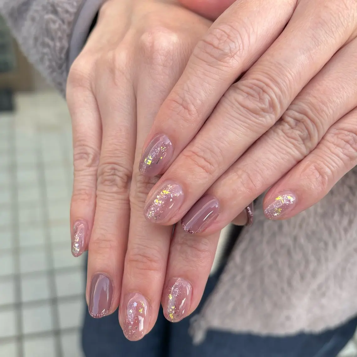 【ハンド💅🏻オフ込】定額デザインコース👑の写真