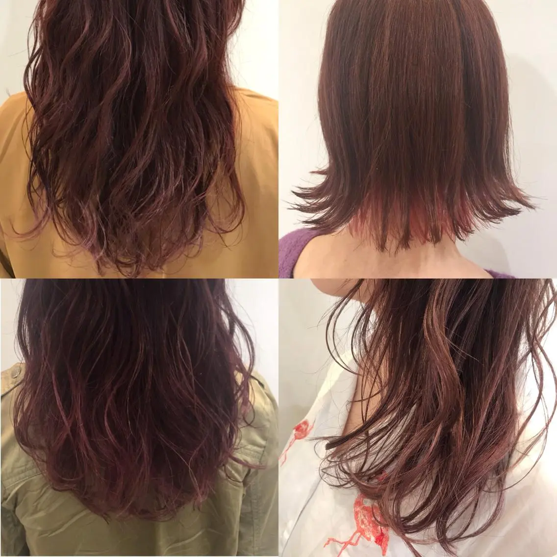 ミディアム カラー 透明感・艶カラー/ 坂田友梨奈のヘアスタイル