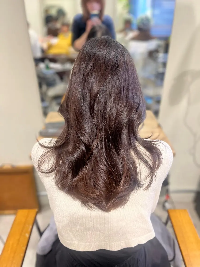 ロング 🦮shiori アイドルオタク🦮のヘアスタイル