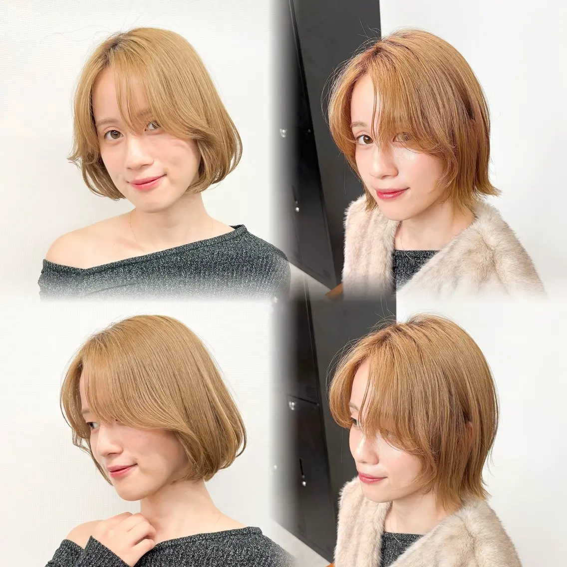 ショート 🩵韓国レイヤー│ ハッシュ│愛華🪽‪のヘアスタイル