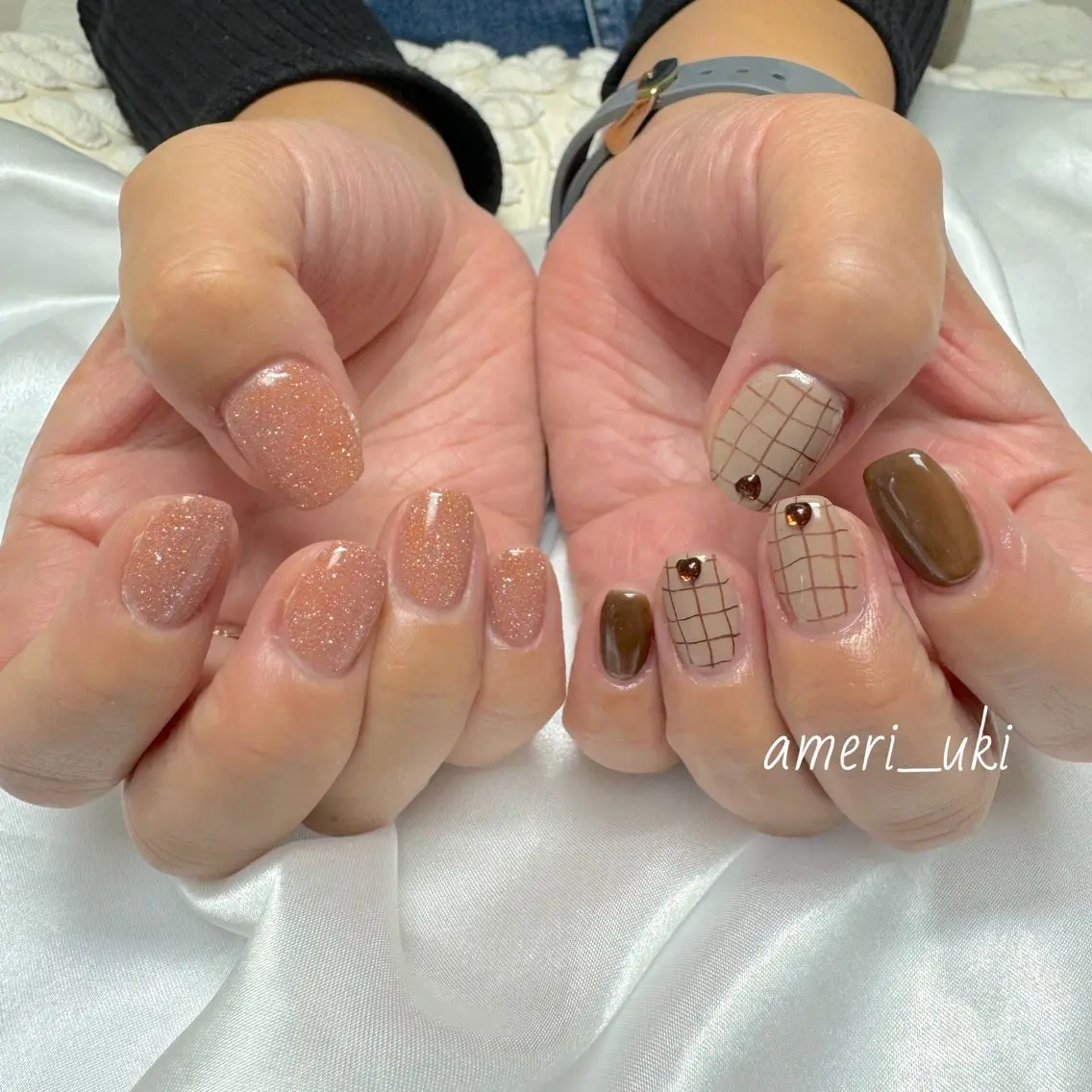 ネイル ハンドネイル Ameri nail /UKIのネイルデザイン