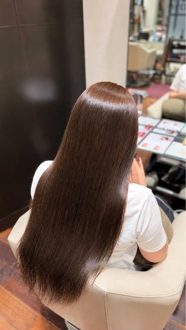 ロング カラー 🎀うる艶カラー miyuu🫧のヘアスタイル