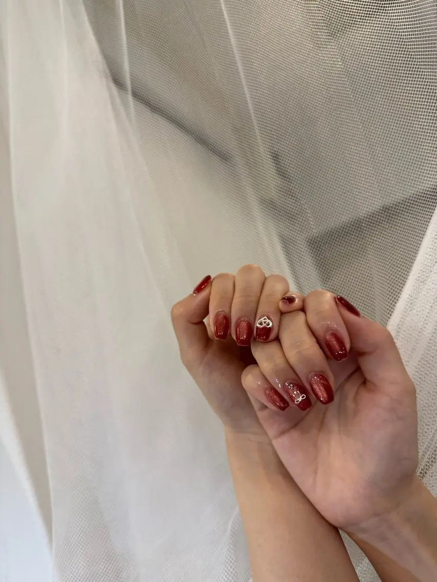 ネイル ジェルネイル マグネットネイル メンズネイル ハンドネイル MIMnail メンズネイリストのネイルデザイン