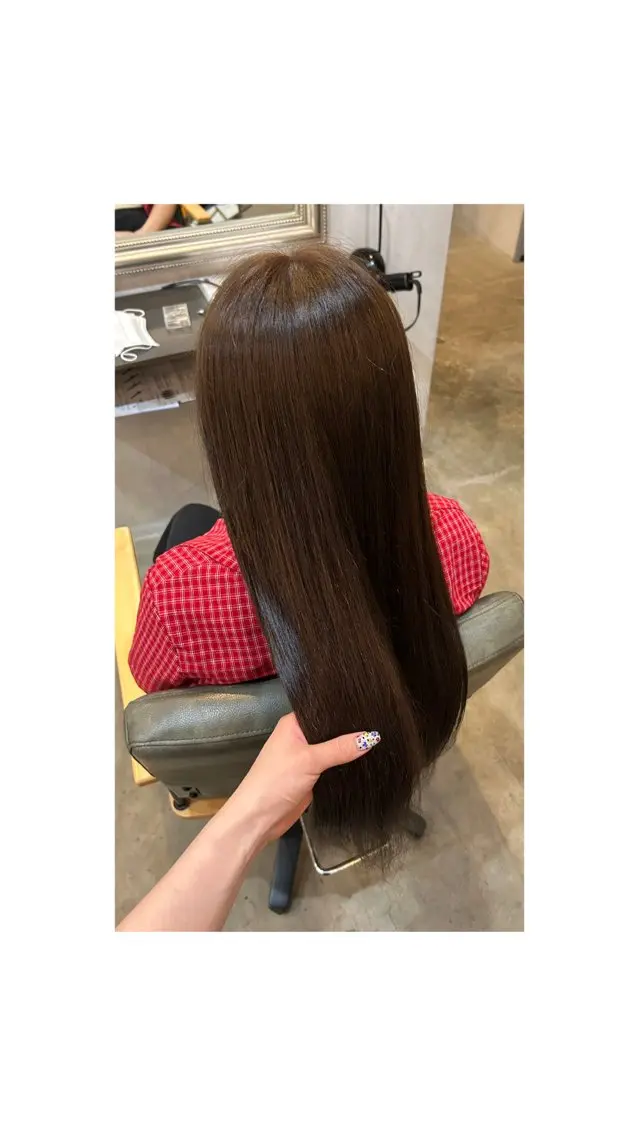 ロング カラー 楓恋🎀ブリーチ・カ ラーモデル募集中🎀のヘアスタイル