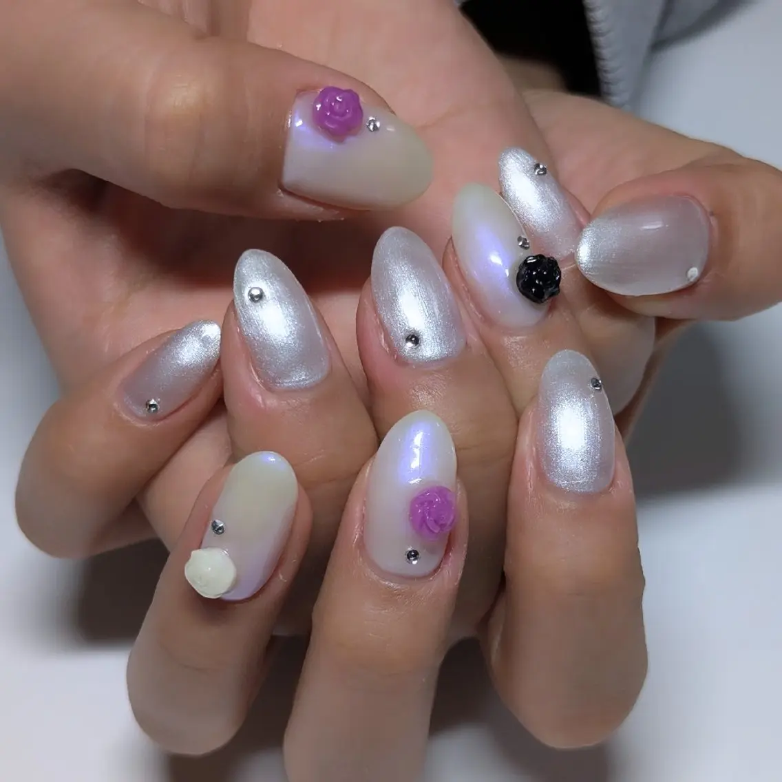 ネイル 長さ出し ハンドネイル ☆ KANON☆のネイルデザイン