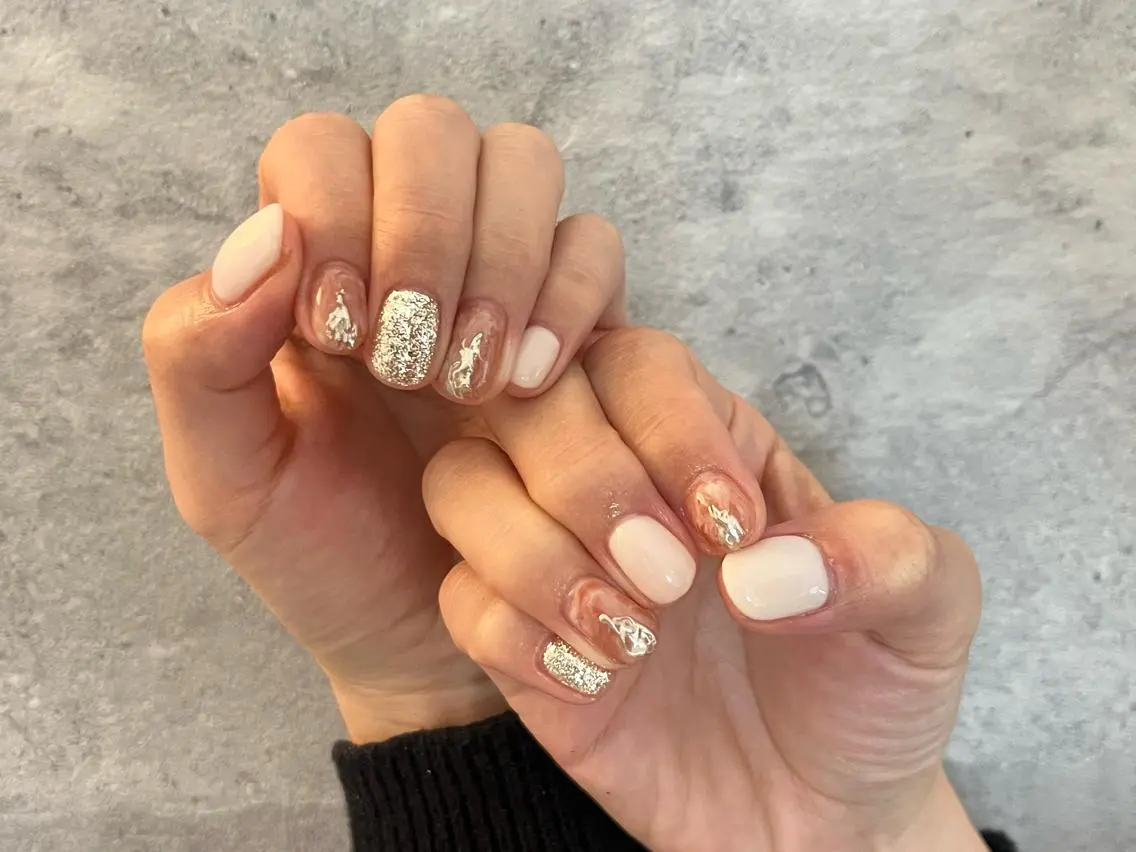 ネイル ニュアンスネイル Ray. Maayaのネイルデザイン