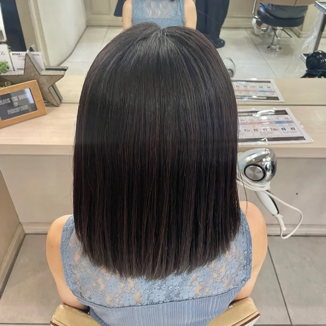 ミディアム トリートメント トリートメント 横浜パーマ🌐ボブ✨ 暖色カラーもえかのヘアスタイル