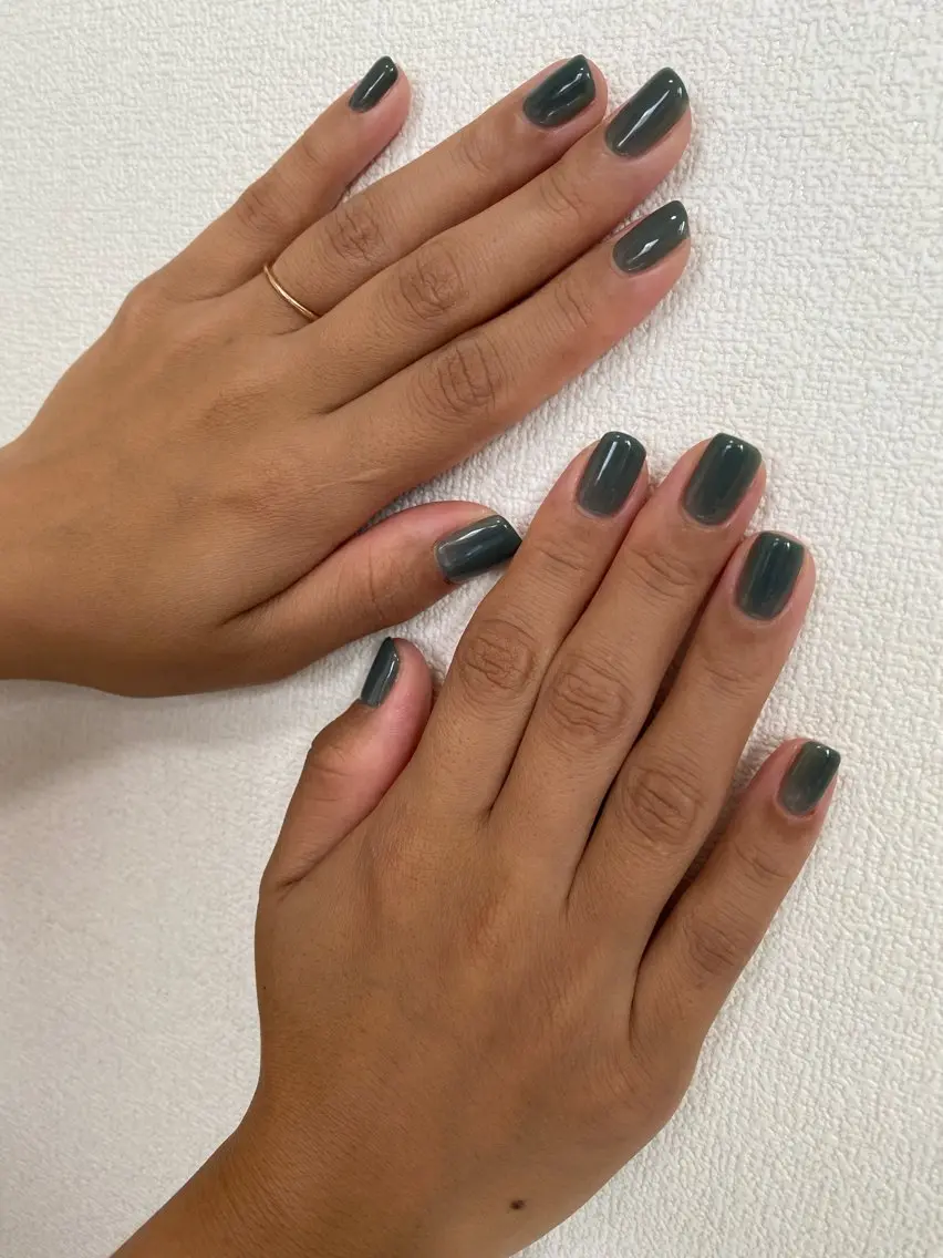 ネイル ワンカラーネイル ハンドネイル 自宅サロン FeelFreeのネイルデザイン