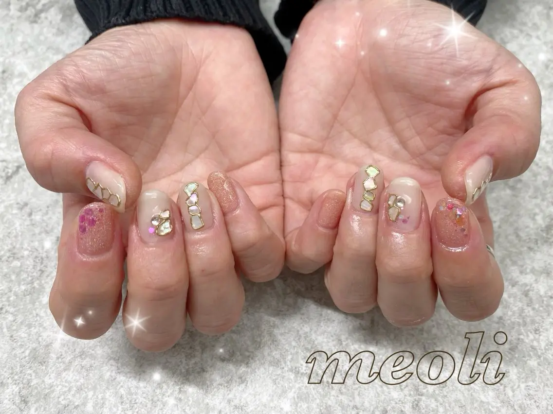 ネイル ハンドネイル nail salon meoli メグのネイルデザイン