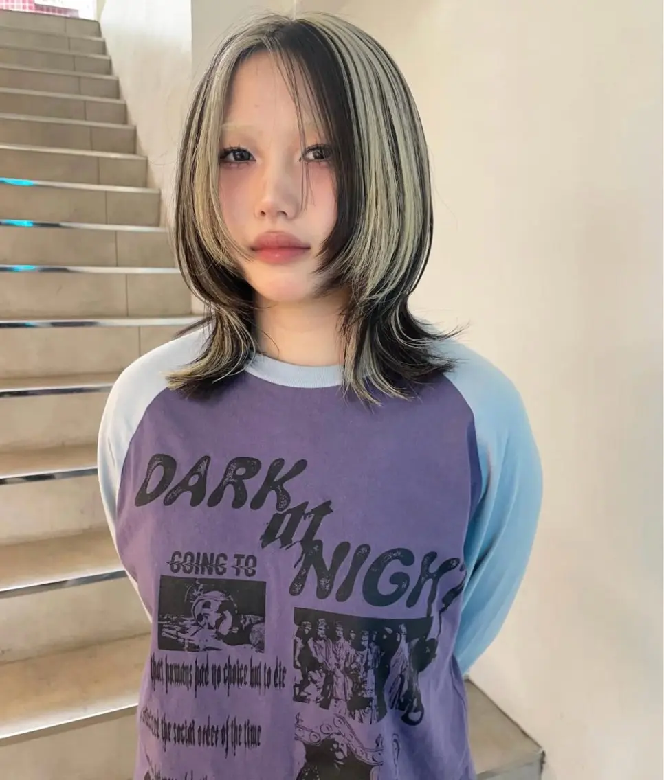 🕸個性的🕸デザインカラー+トリートメント🐾⭐︎の写真