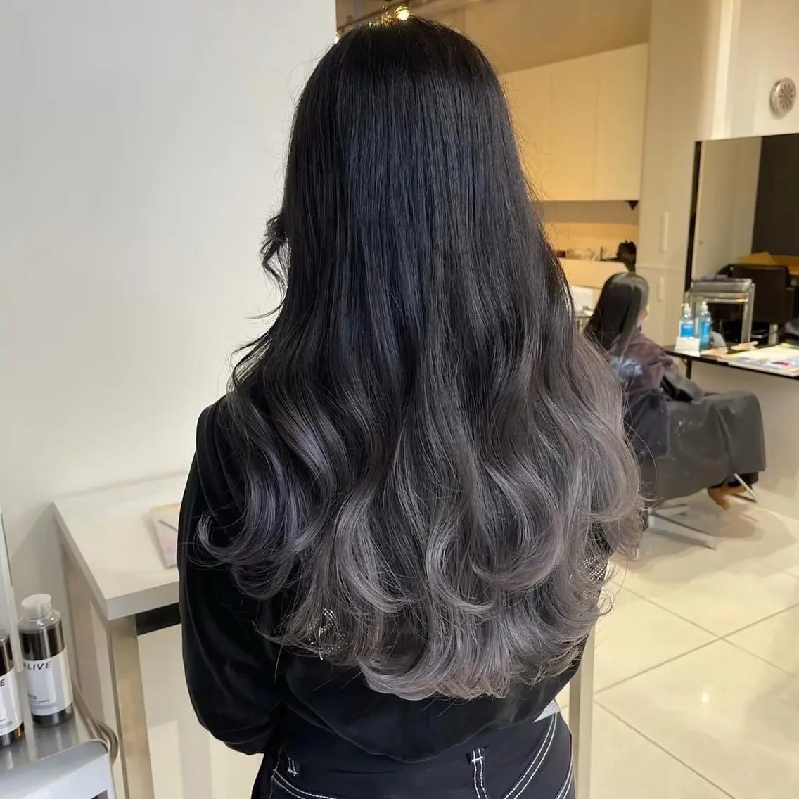 ミディアム カラー グラデーションカラー ヘアカラー トリートメント ⭐️無料!カット モデル募集⭐️夕貴のヘアスタイル
