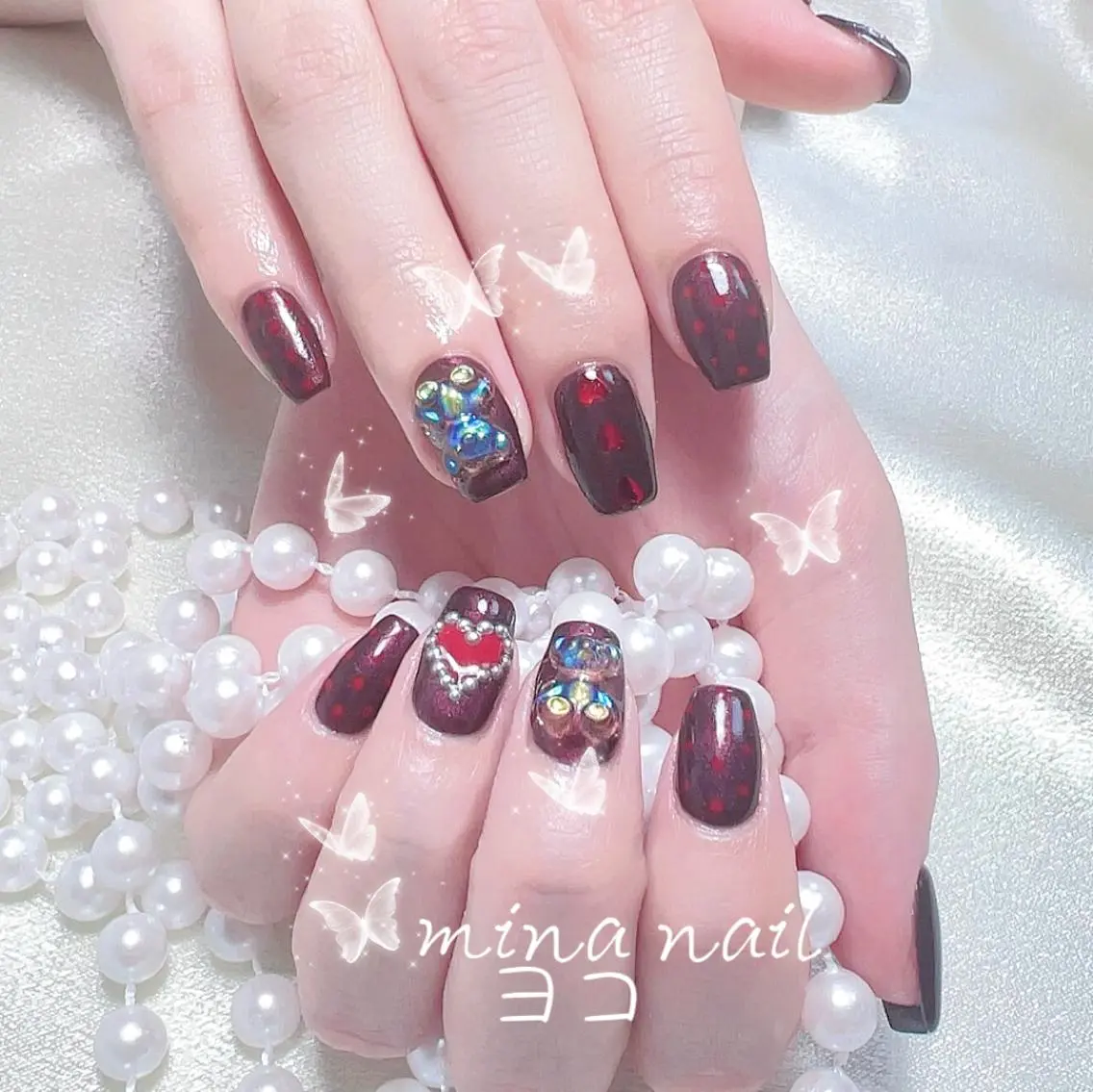 ネイル 🦋チップ長さだし 専門店🦋のネイルデザイン