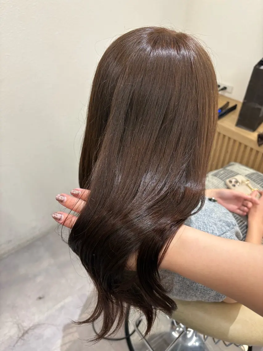 ロング カラー YUI  艶カラー 🍓レイヤー　浦和のヘアスタイル