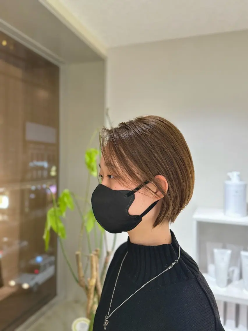 ショート 竜太/縮毛矯正 /似合わせカットのヘアスタイル