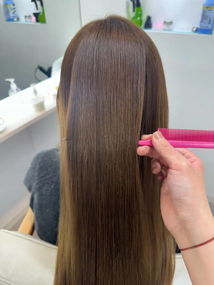 ロング トリートメント カット トリートメント 甲斐 飛鳥のヘアスタイル