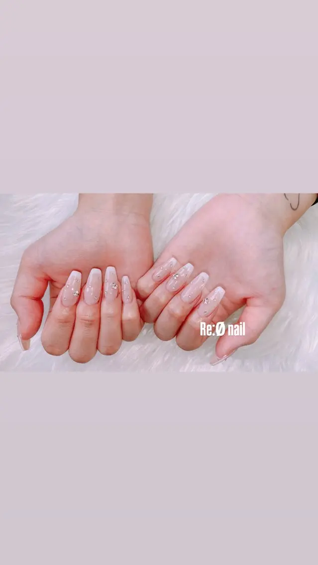 ネイル ハンドネイル Re:Ø nail 🩵TSUJIのネイルデザイン
