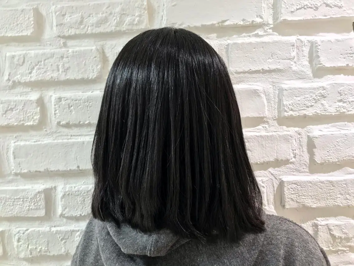 ミディアム ボブ 【暖色カラー特化】 中山由梨のヘアスタイル