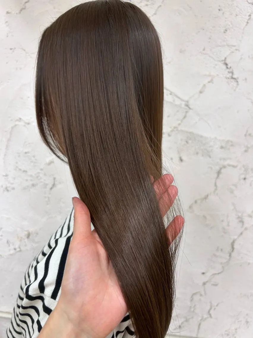 ロング カラー ヘアカラー トリートメント 艶カラー🫧/ 板倉かなみのヘアスタイル