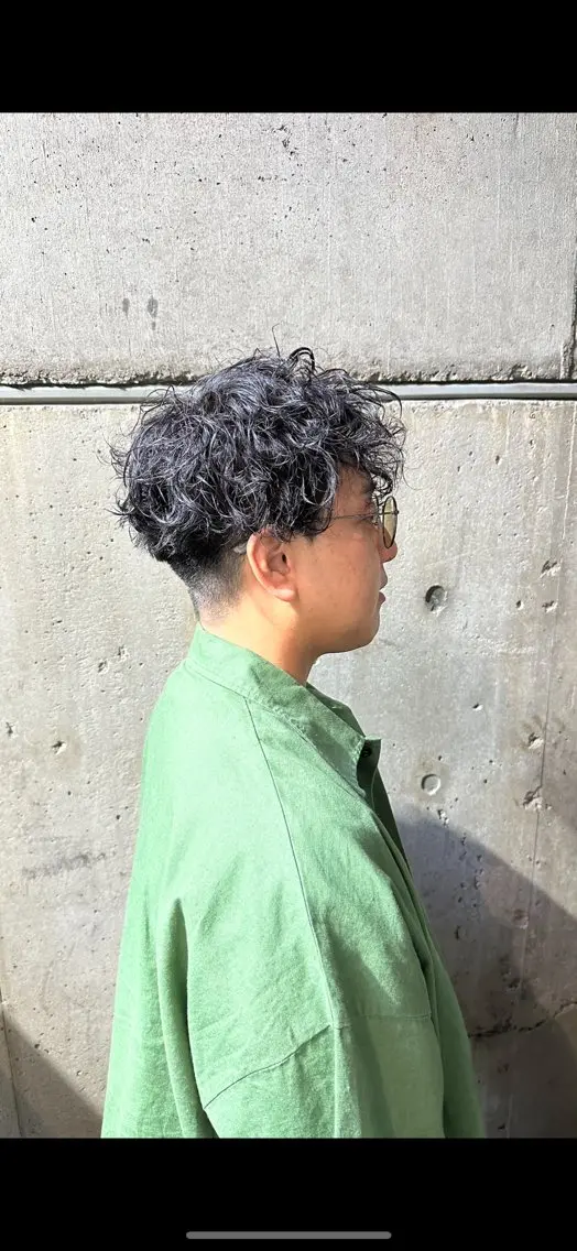 パーマ メンズ 五十嵐 圭音のヘアスタイル