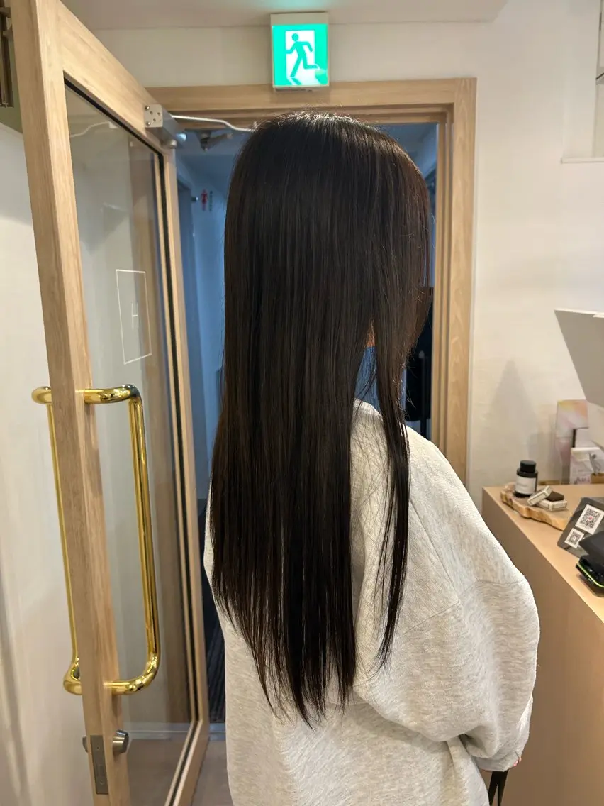 カラー ブラウンカラー オレンジ ボブ/レイヤー ナカミネアキナのヘアスタイル