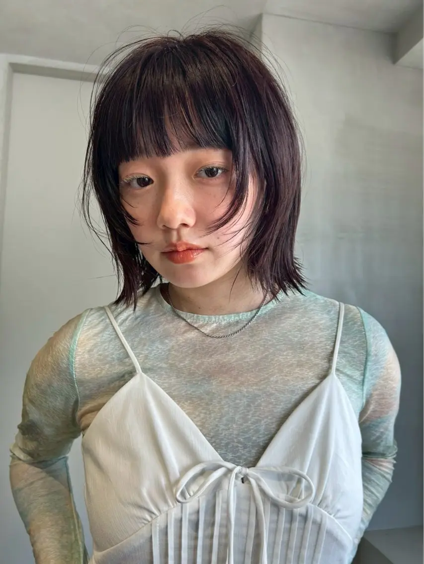 ミディアム FILMS 銀座店 Mikotoのヘアスタイル