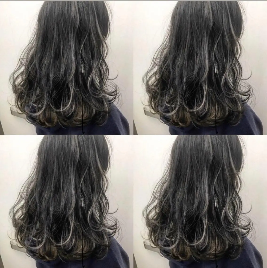 セミロング カラー ハイライトカラー ハイライト カット ヘアカラー トリートメント レイヤー×艶髪特化 マネージャー安藤光司のヘアスタイル