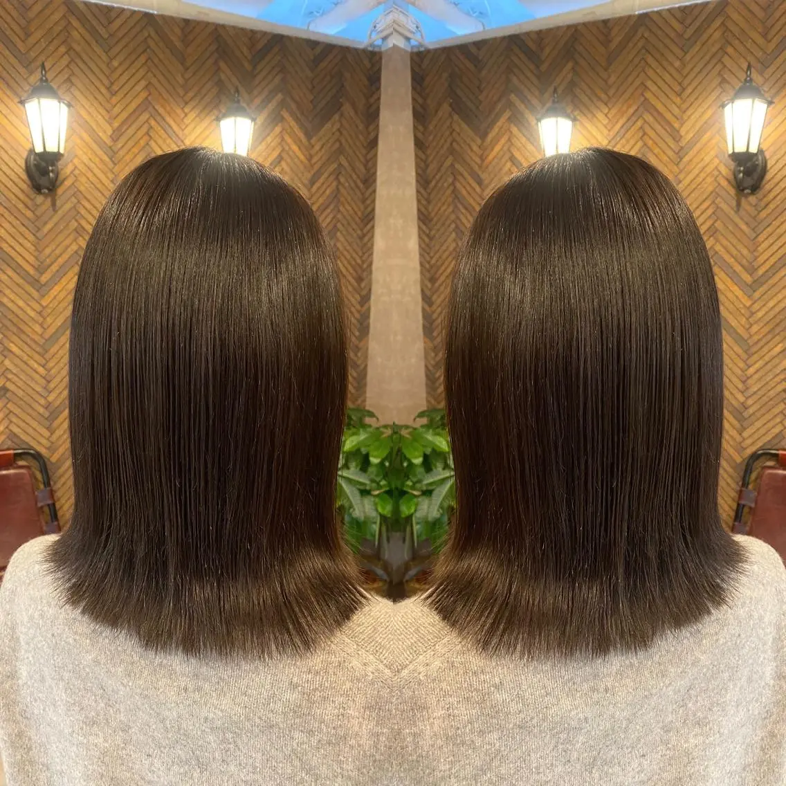 ミディアム カラー tocca 💜石田愛結💜のヘアスタイル