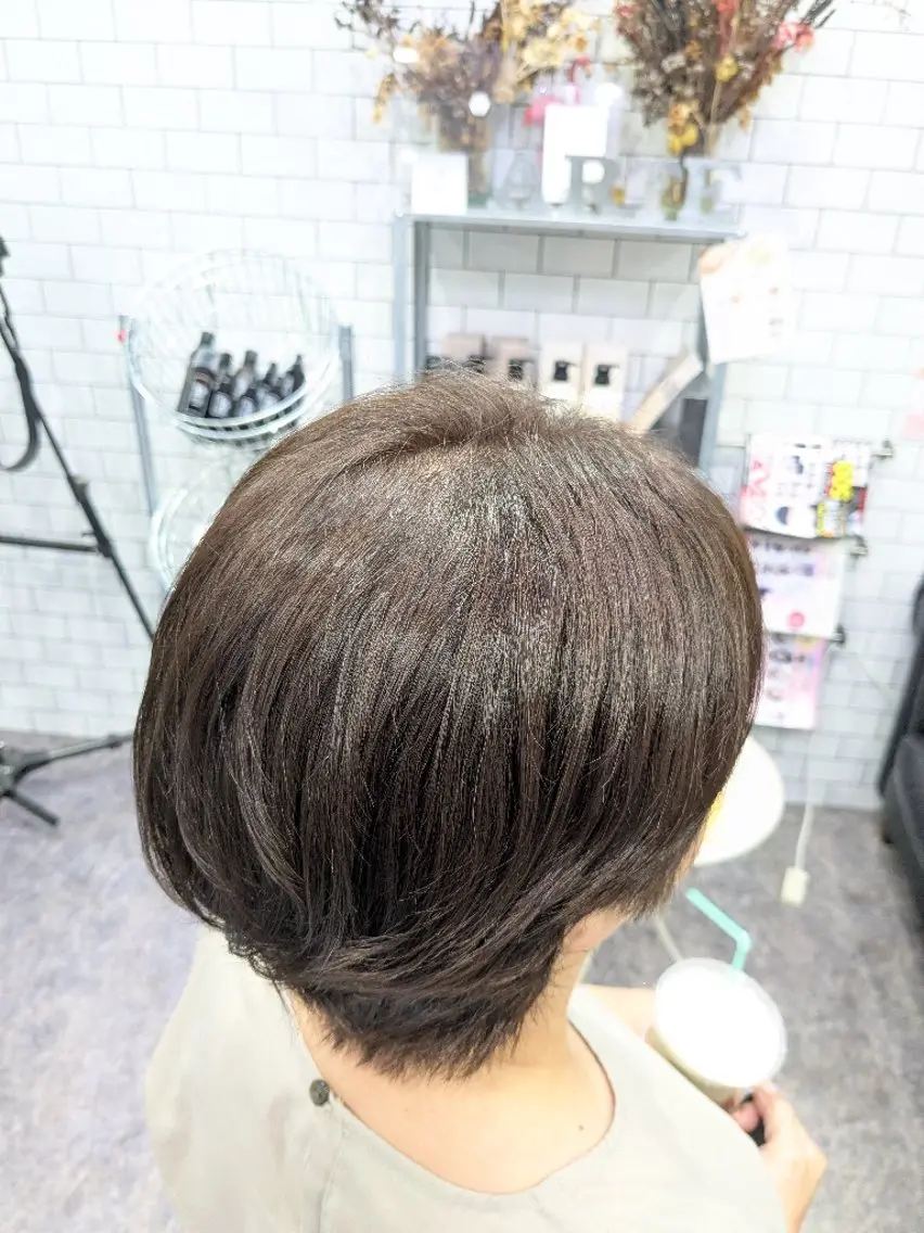 カラー 多田 遥香のヘアスタイル