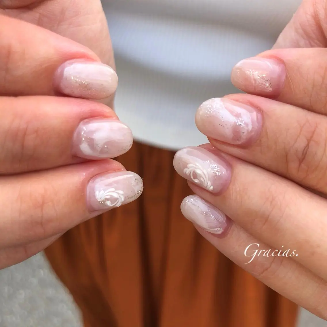 ネイル ハンドネイル Gracias. rieのネイルデザイン