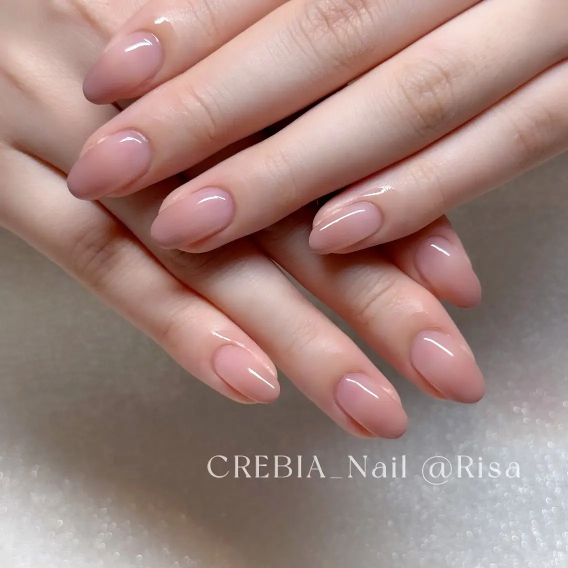 ネイル グラデーション ハンドネイル CREBIA Nailのネイルデザイン