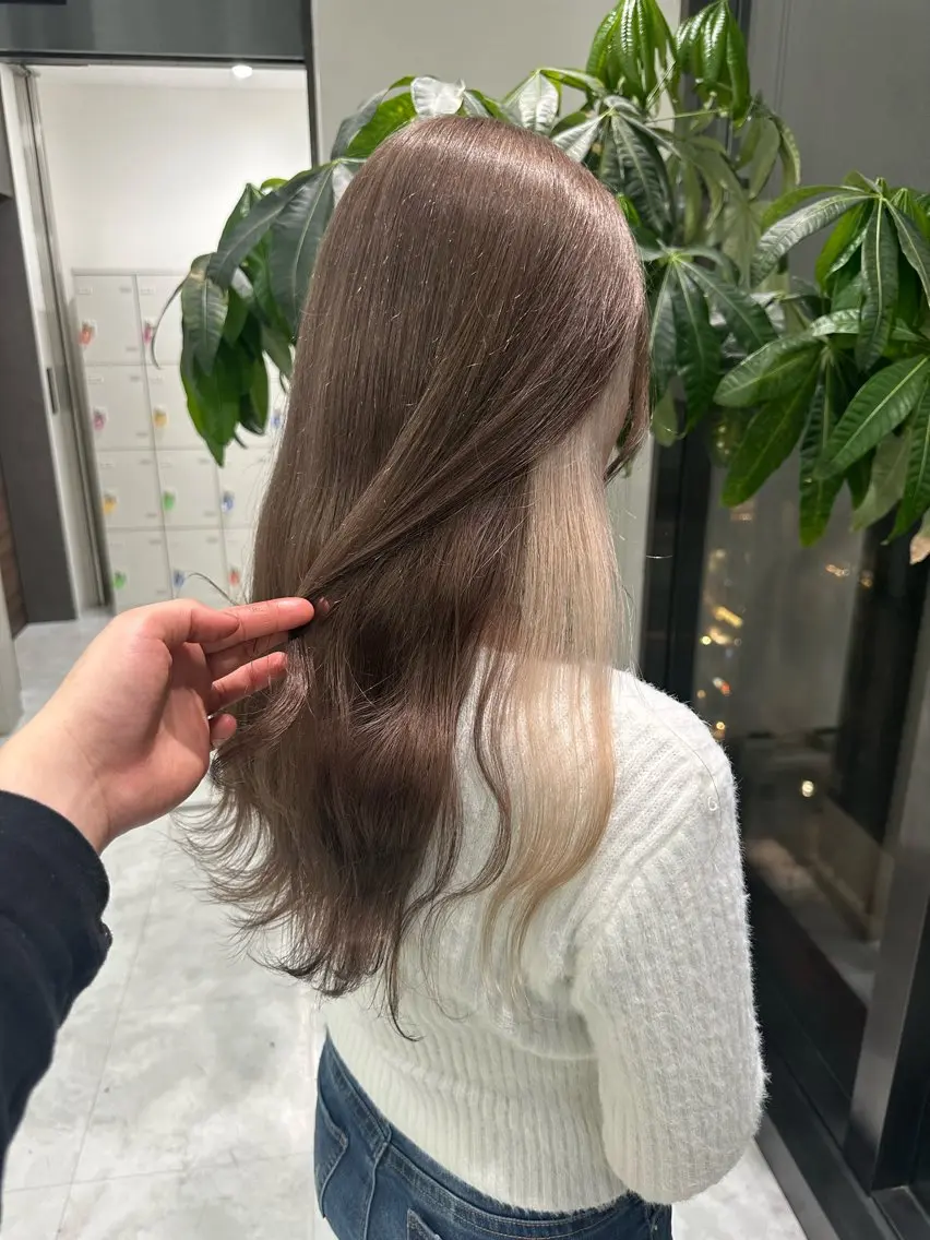 ロング カラー ヘアアレンジ メンズ ヘアカラー トリートメント ヘッドスパ ヘアセット 🌈トレンドヘア 🌈WATARU🌈のヘアスタイル