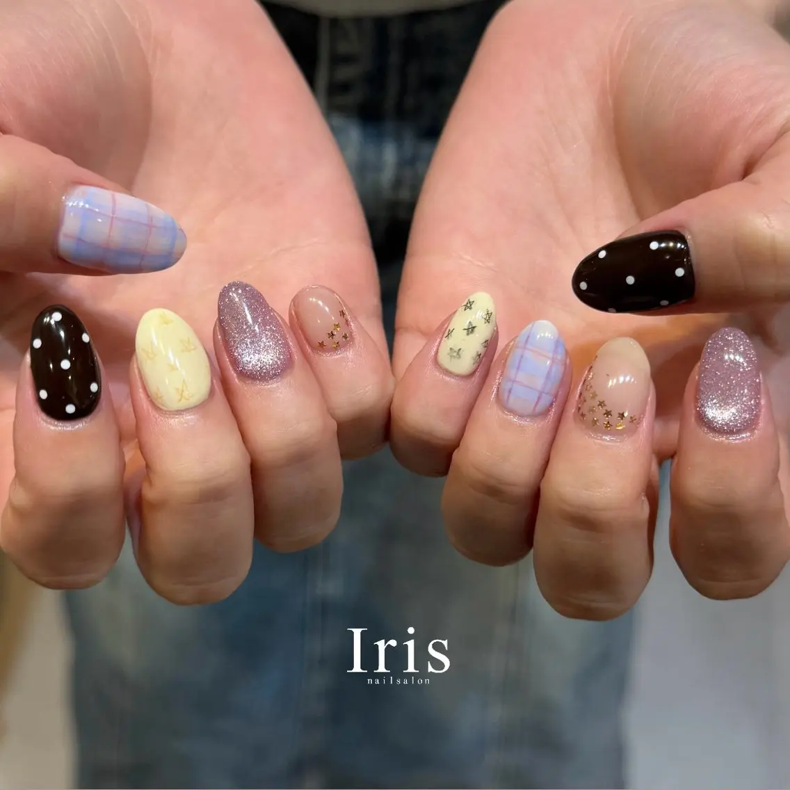 ネイル ハンドネイル Iris ayakaのネイルデザイン