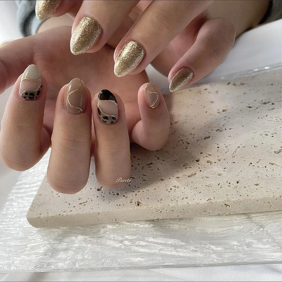 ネイル ハンドネイル nailsalon Puretéのネイルデザイン