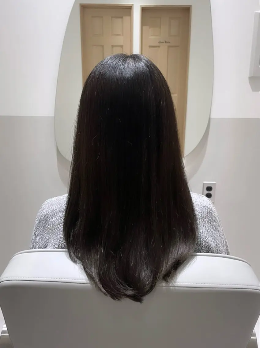 ロング カラー グレージュ 髪質改善✨Zina浦 安/個室🌈YUKIのヘアスタイル