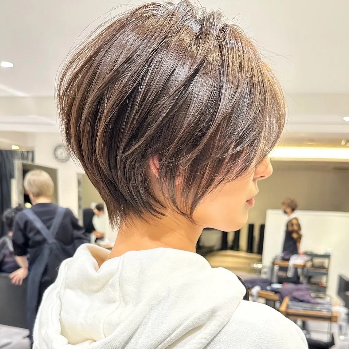 ショート ショートヘア ✨大人ショート特化/ カットモデル/銀座のヘアスタイル