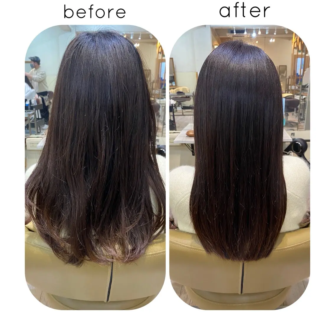 ロング 茅野 あゆ美のヘアスタイル