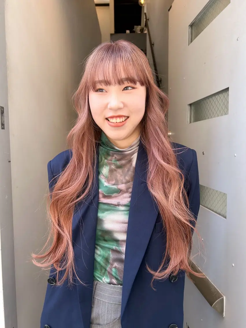 ロング ヘアカラー メイ🩰 梅田/ヘアセットのヘアスタイル