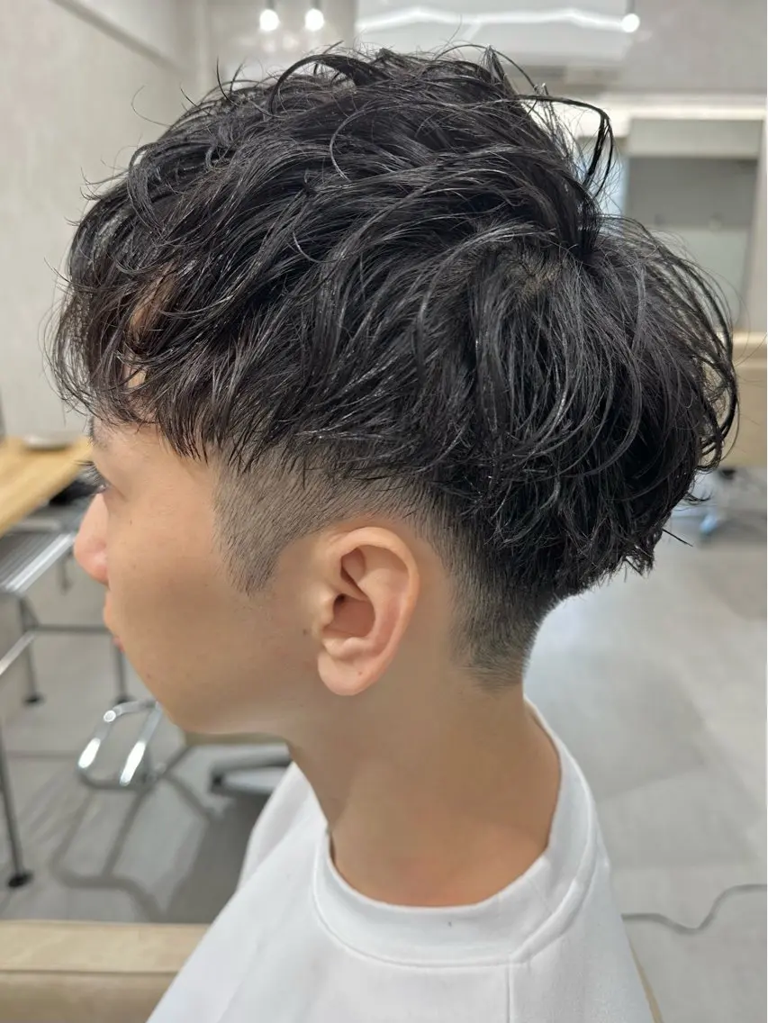 パーマ メンズ メンズパーマ ニュアンスパーマ スパイラルパーマ カット パーマ 💎メンズパーマ特化 🥇メンズのプロのヘアスタイル