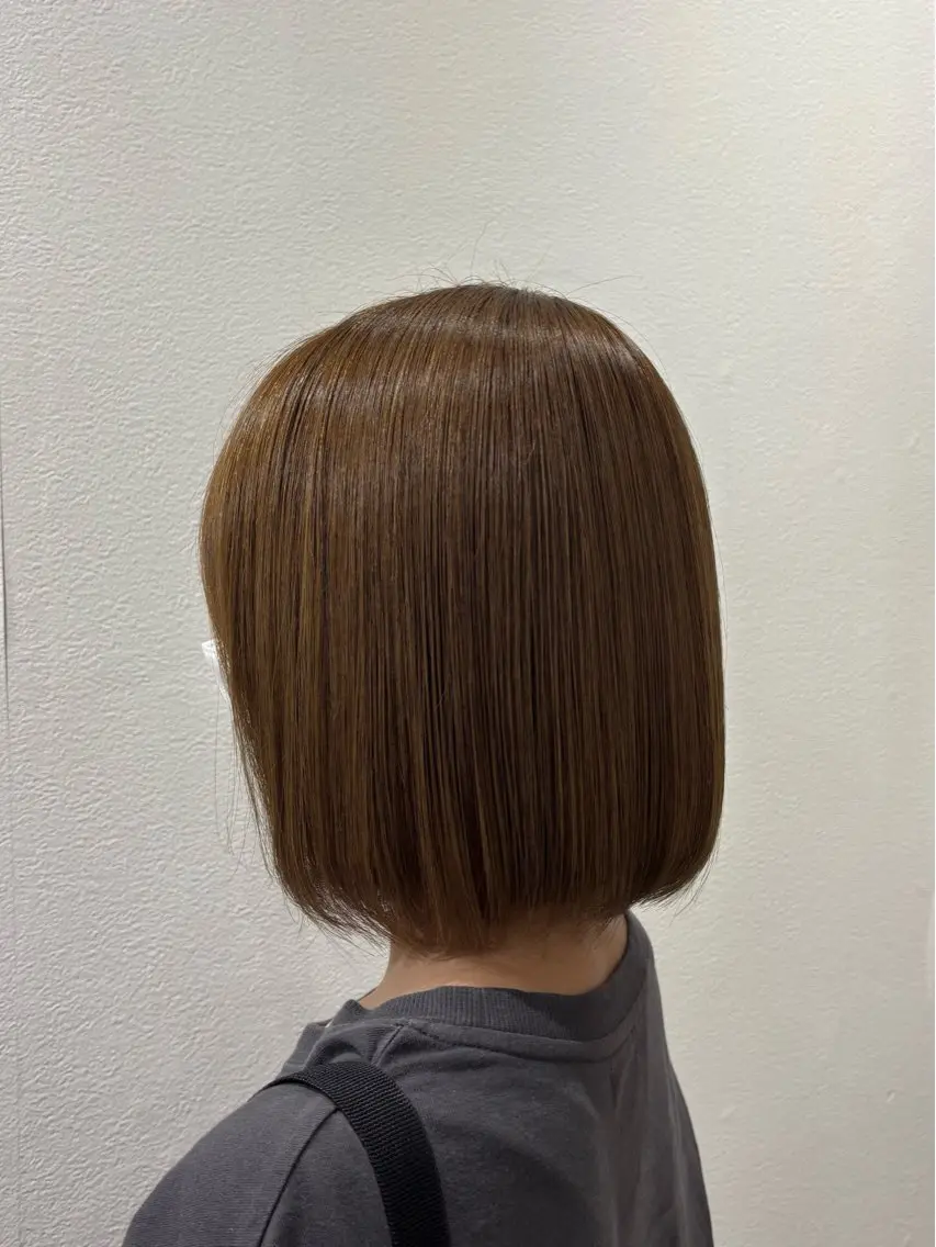 ミディアム カラー ブラウンカラー ヘアカラー 佐野 清良‎🍒♡のヘアスタイル