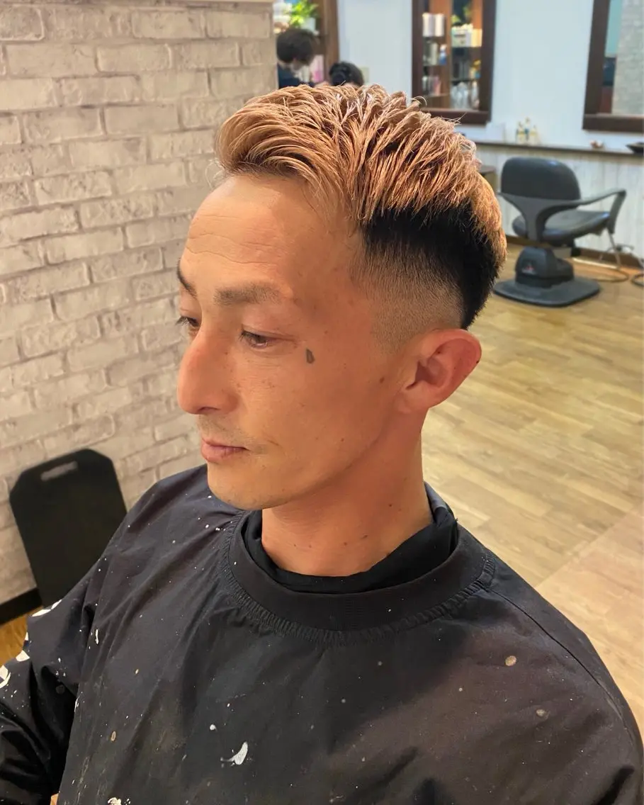 メンズ メンズブリーチ ✂️ショート・ ショートボブ特化✂️のヘアスタイル