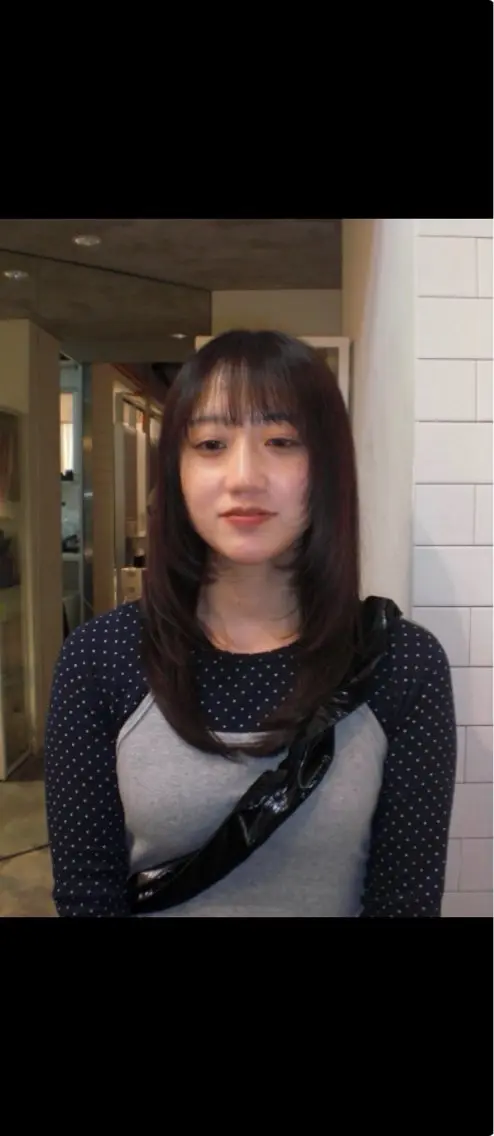 ミディアム カラー cope'u 美雨のヘアスタイル