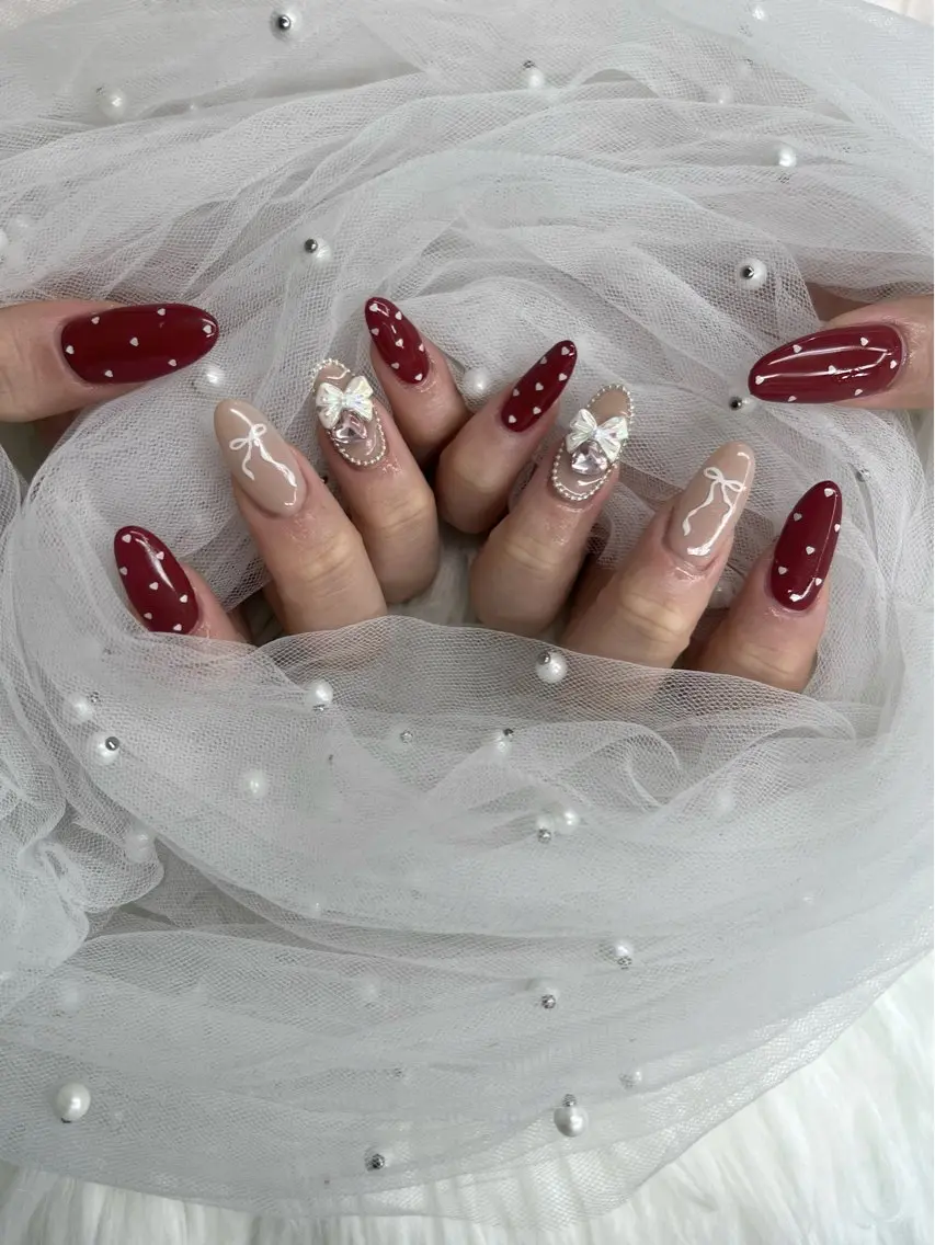 ネイル NailDay🎀 Rimu🤍🫧のネイルデザイン