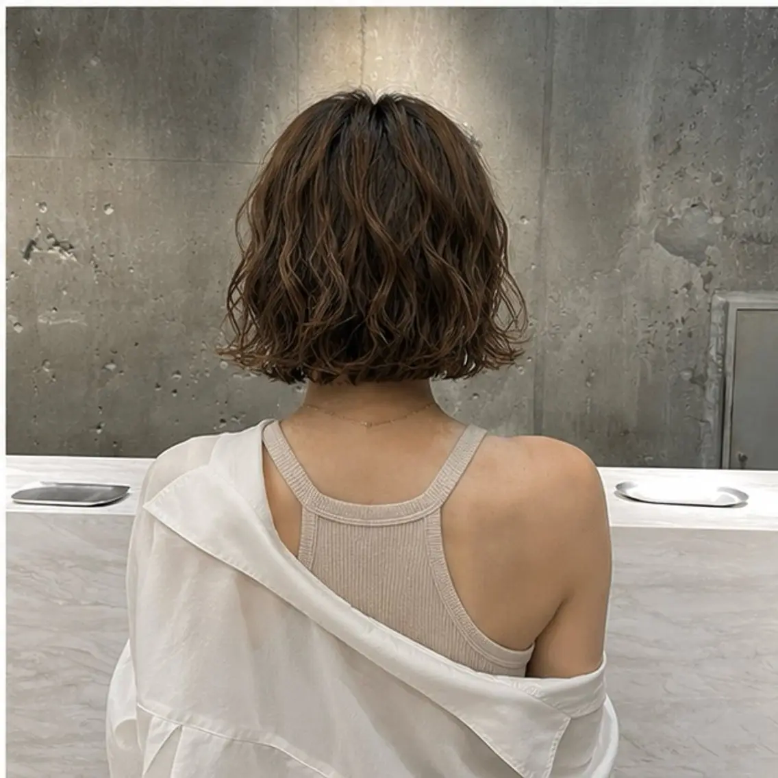 パーマ パーマ 似合わせパーマ 募集中/ゆずのヘアスタイル