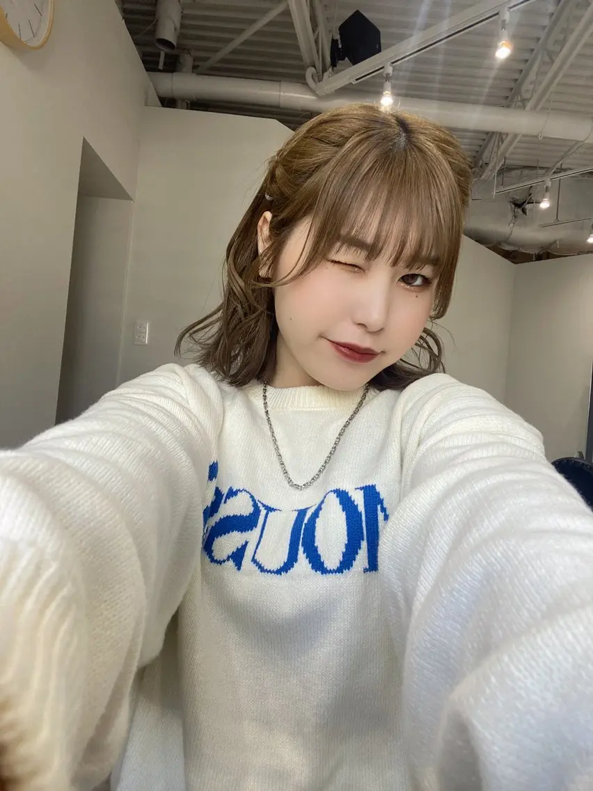 ミディアム カラー ヘアアレンジ ヘアセット ボブ /ニュアンス/ satomi🧸💖のヘアスタイル